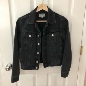 NWOT Agolde Cropped Denim Jacket